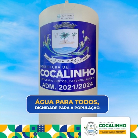 Melhoria no fornecimento de água em Cocalinho
