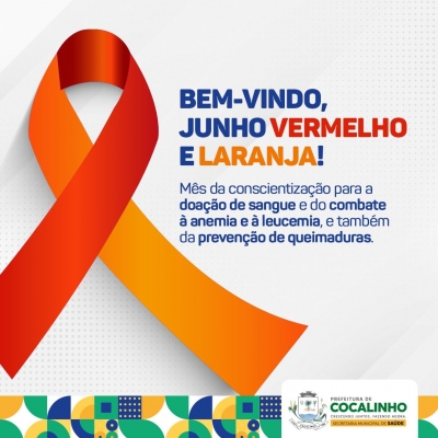 Junho VERMELHO e LARANJA