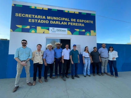 Prefeitura de Cocalinho inaugura obras no dia do aniversário