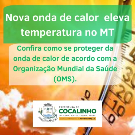 Nova onda de calor pode elevar temperaturas de MT em até 42ºC nesta semana